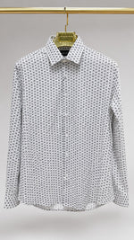 Load image into Gallery viewer, Emporio Armani Lattice Eagle Shirt
