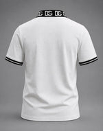 Load image into Gallery viewer, Alabaster Jacquard Statement Polo