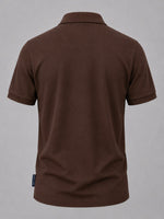 Load image into Gallery viewer, The Vintage Chestnut Mesh Polo