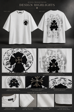 Load image into Gallery viewer, Gothic Halo Cross Tee