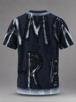Load image into Gallery viewer, Eagle Acid-Wash Graphic Crew Tee