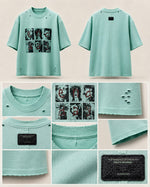 Load image into Gallery viewer, "End Day" Distressed Portrait Tee