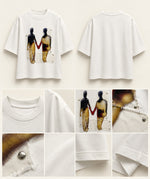 Load image into Gallery viewer, Optic White Monolith Floral Tee