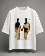 Load image into Gallery viewer, Optic White Monolith Floral Tee