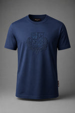 Load image into Gallery viewer, The Signature Navy Coat of Arms Tee