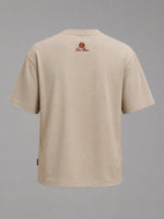 Load image into Gallery viewer, Loro Piano Desert Sand Textured Shield Tee