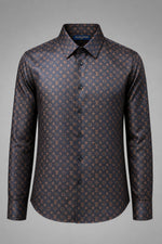 Load image into Gallery viewer, Mochaccino Roasted Tailored Button-Down Shirt