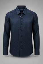 Load image into Gallery viewer, LV Navy Tone-on-Tone Monogram Top