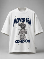 Load image into Gallery viewer, Moschino- The "Moved Sea" Distressed Graphic Tee
