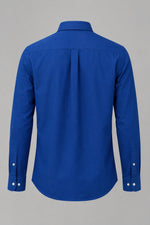 Load image into Gallery viewer, The Tailored Silhouette Cobalt Button-Down