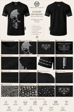 Load image into Gallery viewer, Split-Gothic Matrix Nocturne Crystallized Tee