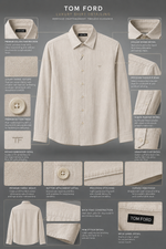 Load image into Gallery viewer, T om For d Linen Shirt