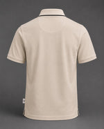 Load image into Gallery viewer, Valentino Ecru Pique Polo Off White