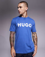 Load image into Gallery viewer, The Bold Block Logo Royal Blue Tee