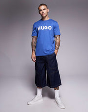 The Bold Block Logo Royal Blue Tee