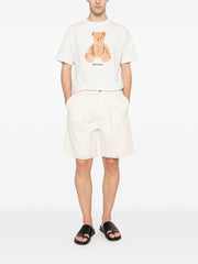 Classic Teddy Bear Graphic Off-White Tee