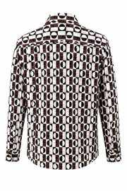 Geo-Monogram Illusion Shirt