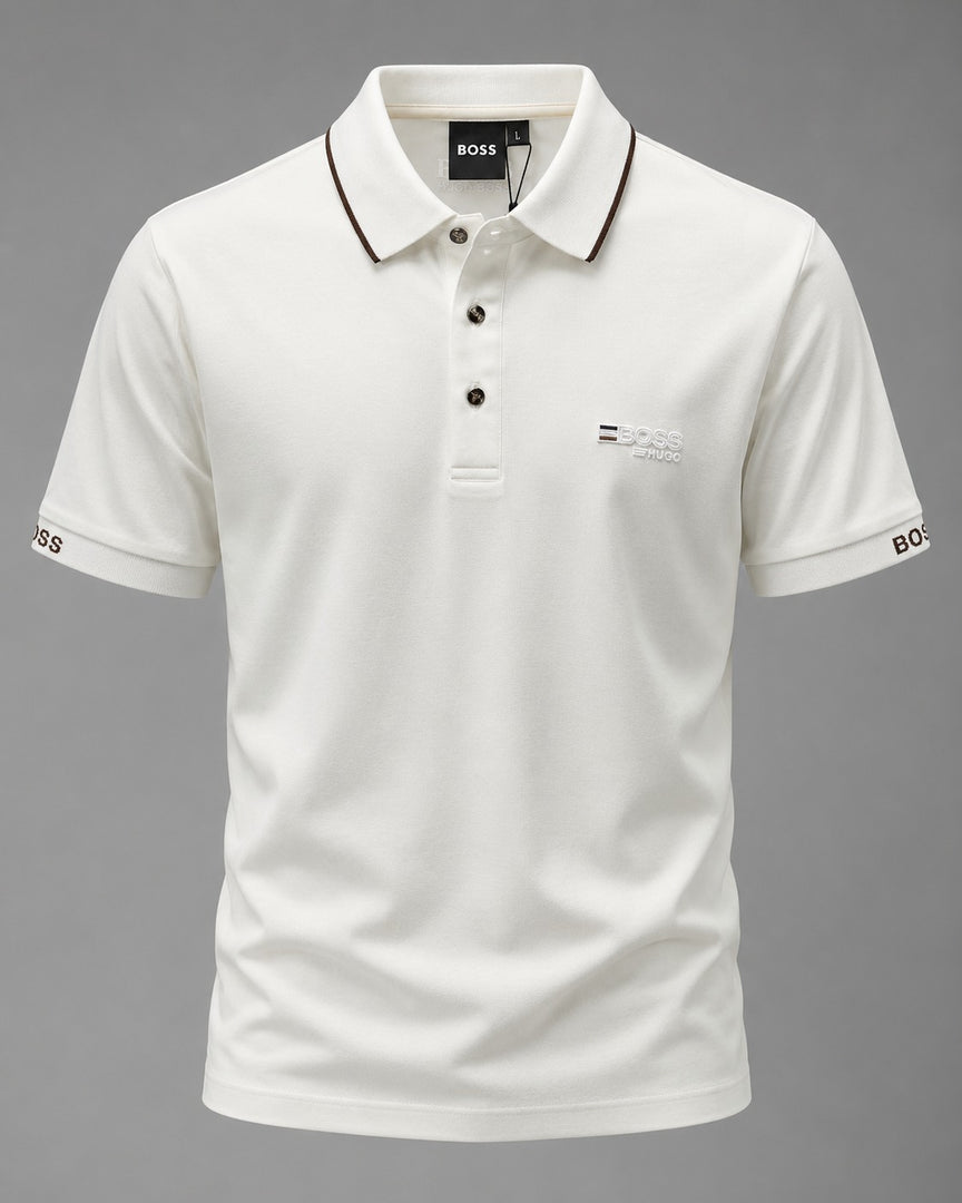 Boss Ivory Luxury Core Polo