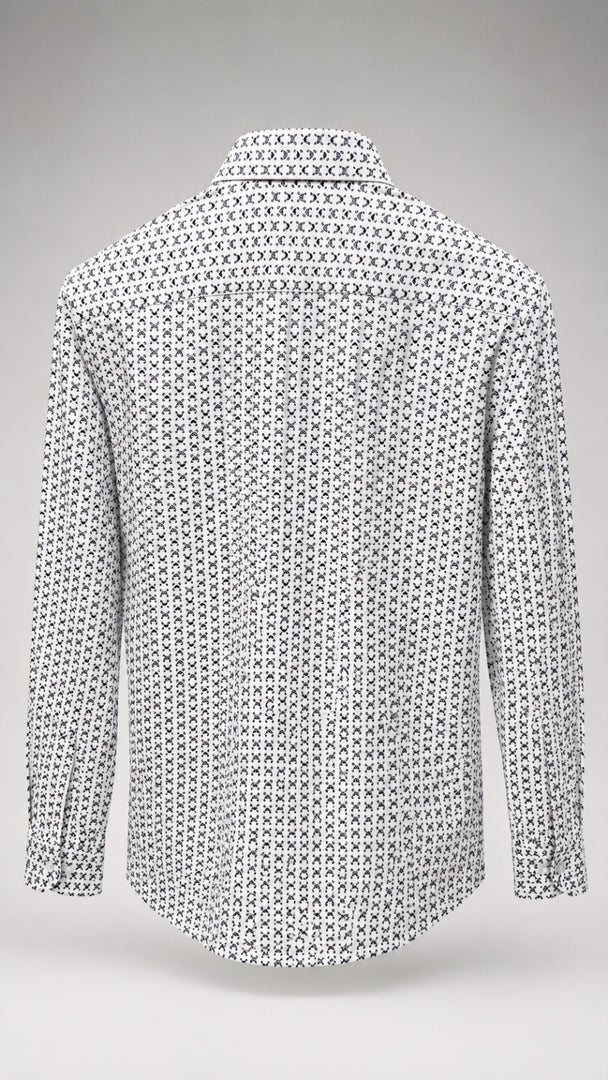 Emporio Armani Lattice Eagle Shirt