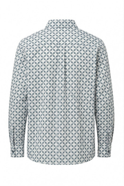 Cornflower Monogram Shirt