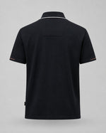 Load image into Gallery viewer, Monochromatic Onyx Crest Polo