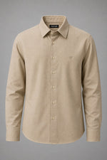Load image into Gallery viewer, Desert Sand Minimalist Tailored Shirt