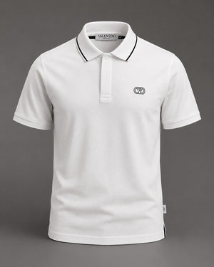 Valentino Lumina Pique Polo