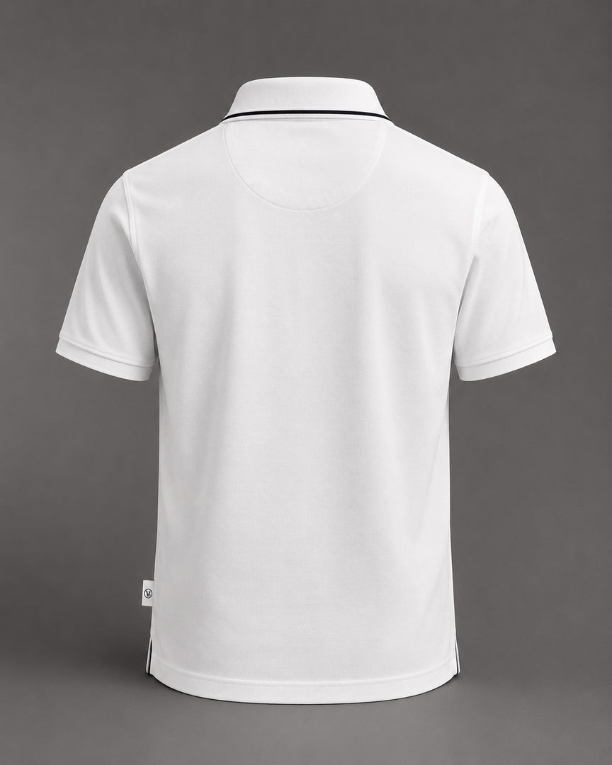 Valentino Lumina Pique Polo