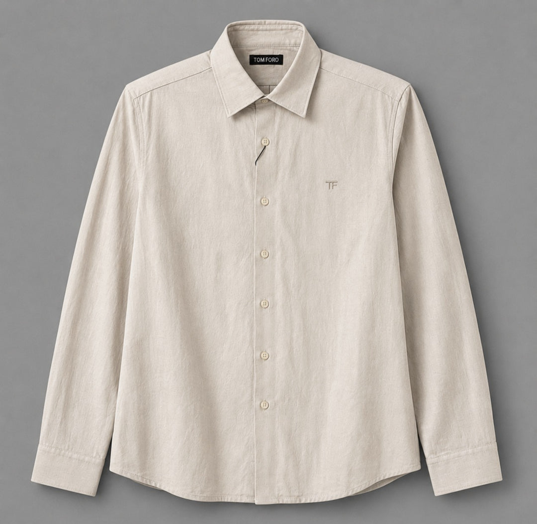 Alabaster Linen Shirt
