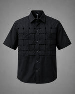 Load image into Gallery viewer, Balenciaga Interlocking Lattice Poplin Shirt