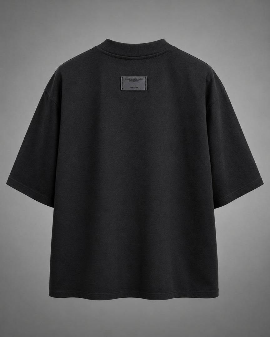 Balenciaga Slash Zipper Deconstructed Crew Tee