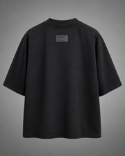 Slash Zipper Deconstructed Crew Tee