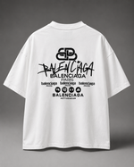 Load image into Gallery viewer, Balenci Multi-Logo Collage Tee