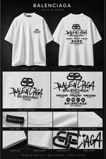 Load image into Gallery viewer, Balenci Multi-Logo Collage Tee