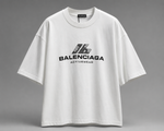 Load image into Gallery viewer, Balenci White Tee
