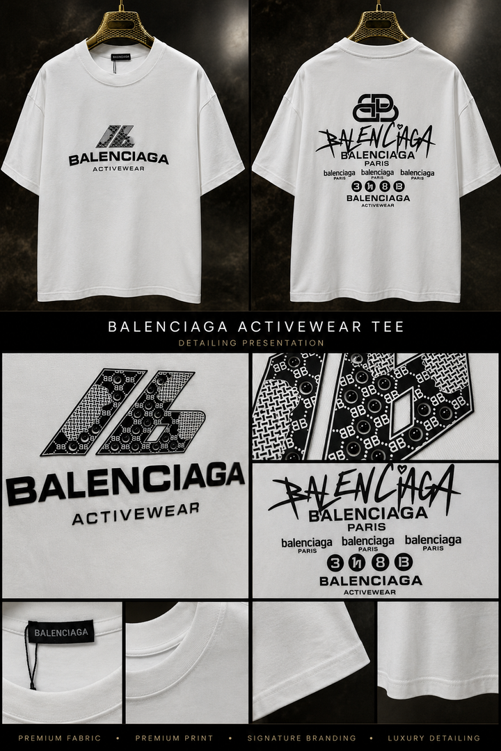 Balenci White Tee
