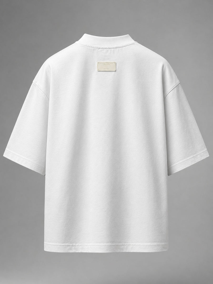 Balenciaga Kinetic Zipper White Tee