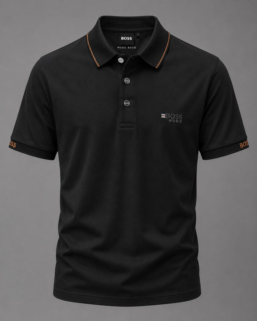 Boss Midnight Amber Performance Polo