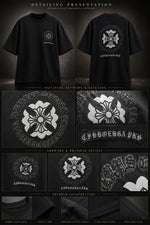 Load image into Gallery viewer, Chrome Hearts Embroidered Crew T-shirt