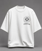 Load image into Gallery viewer, Rosette Embroidered Back Crew T-shirt