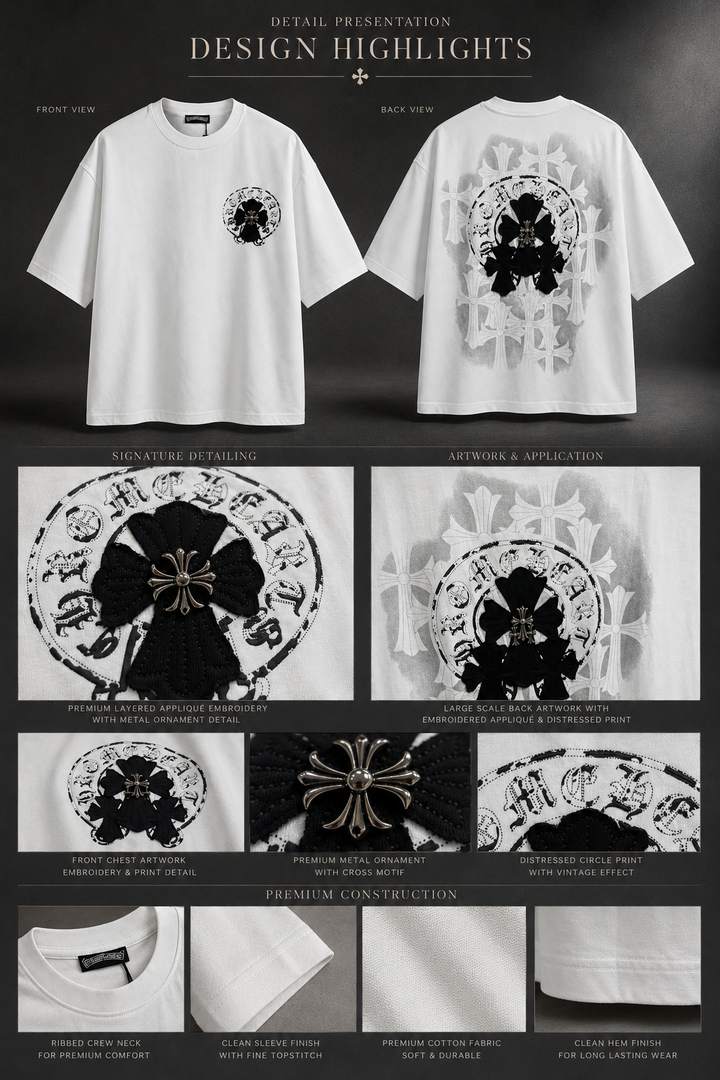 Gothic Halo Cross Tee