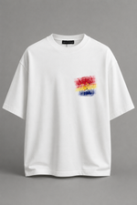 Load image into Gallery viewer, Chromatic Hearts White Tee