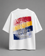 Chromatic Hearts White Tee