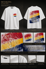 Load image into Gallery viewer, Chromatic Hearts White Tee