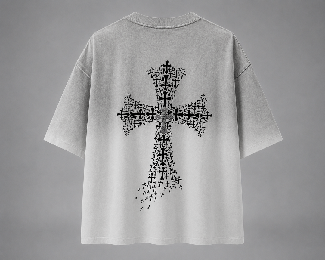 Chrome Cross Patch Tee