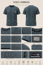 Load image into Gallery viewer, Monogram Slate-Wash Statement Tee