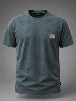 Load image into Gallery viewer, Monogram Slate-Wash Statement Tee