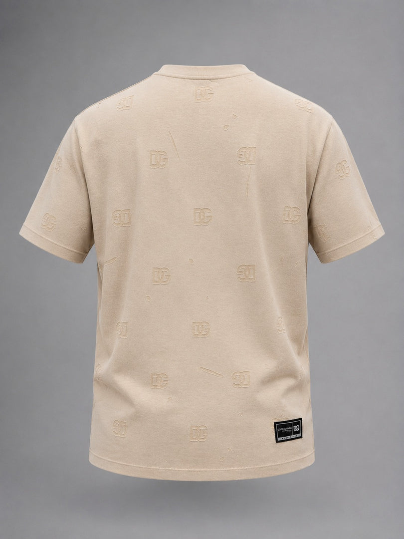 D&G Grunge Monogram Desert Tee