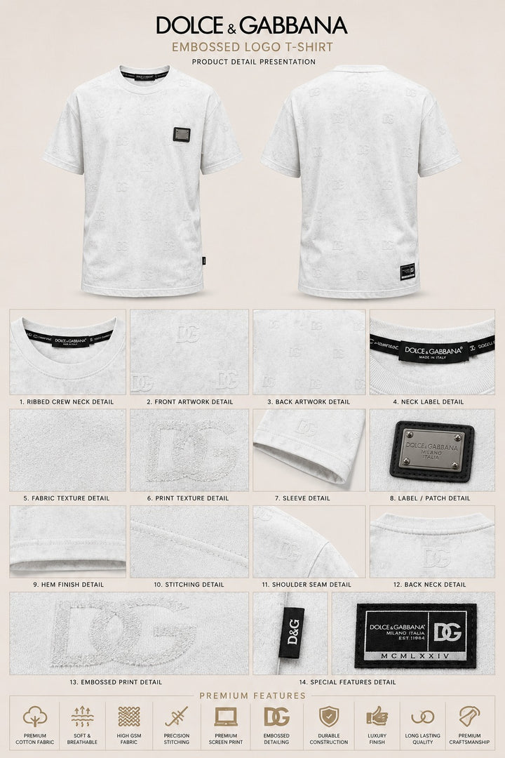 Chalk-Wash Statement Tee