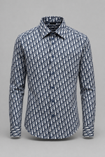 Load image into Gallery viewer, Dior Midnight Oblique Monogram Shirt